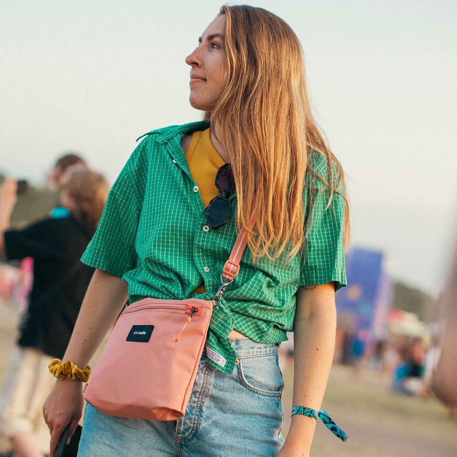 Product image of Pacsafe® GO anti-theft crossbody pouch