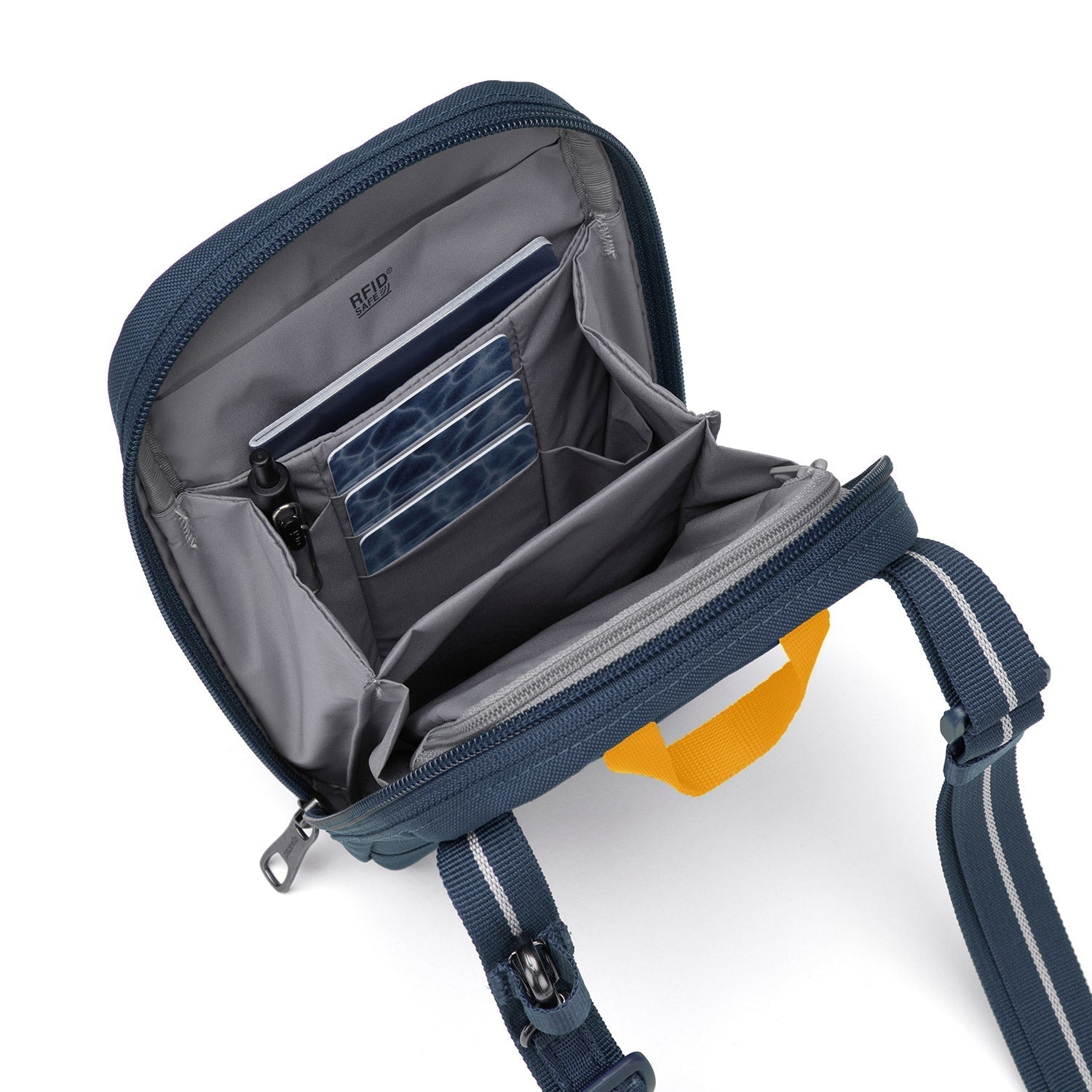 Product image of Pacsafe® RFIDsafe® RFID blocking tech crossbody