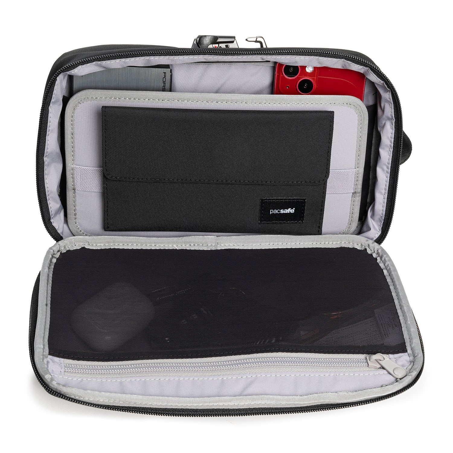 Product image of Pacsafe® RFIDsafe® RFID blocking gadget pouch