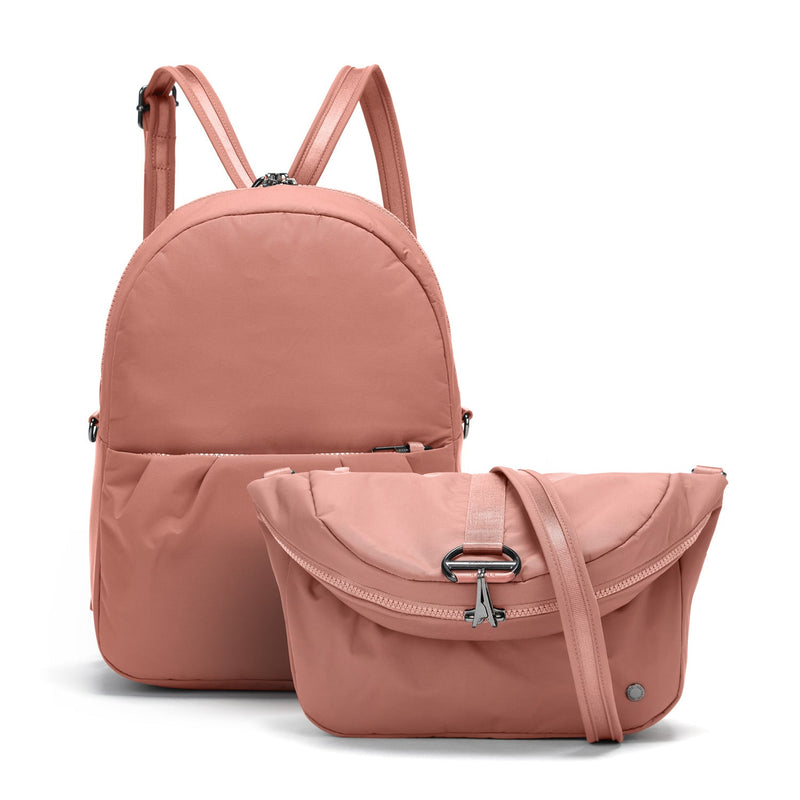 Pacsafe® CX anti-theft convertible backpack, Rose