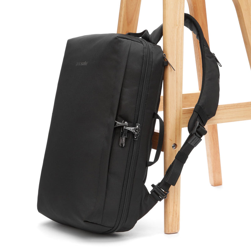 Pacsafe® V anti-theft commuter backpack (Fits 13" / 16" Laptop), Black