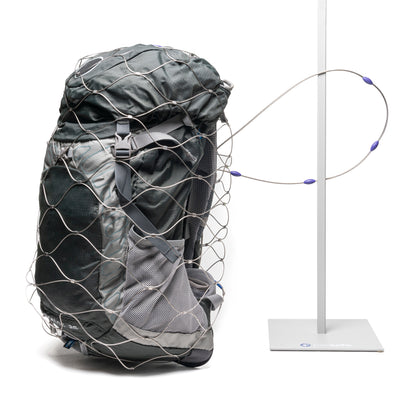Pacsafe® 120L anti-theft backpack & bag protector (lifestyle)