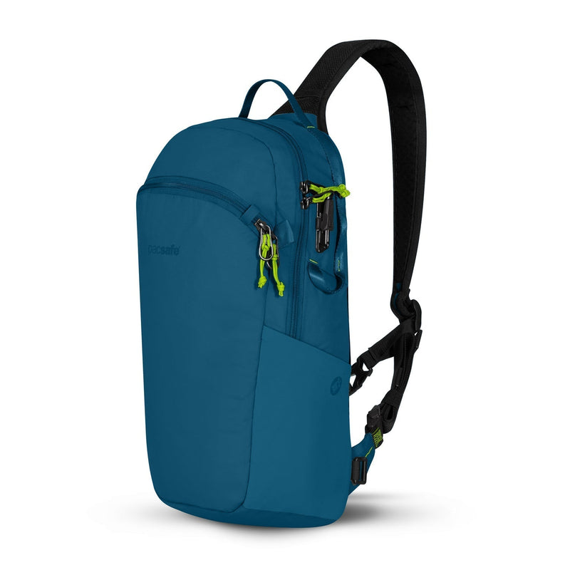 Pacsafe® ECO 12L anti-theft sling backpack, Tidal Teal