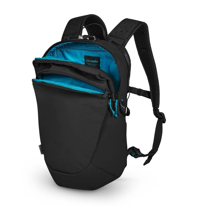 Pacsafe® ECO 18L anti-theft backpack, Black