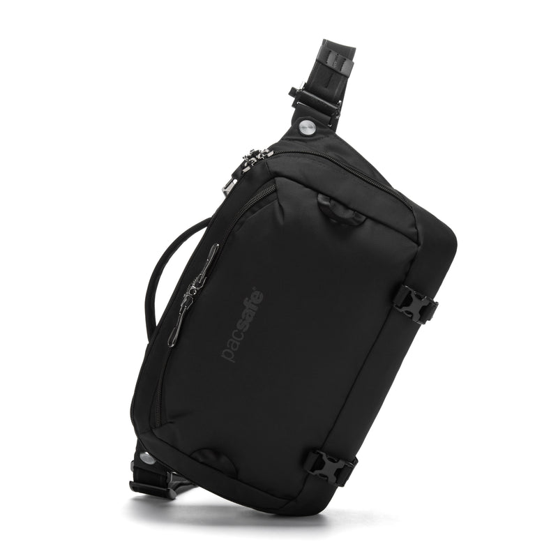 Pacsafe® EXP 12" anti theft sling crossbody, Black