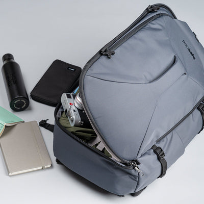 Pacsafe® EXP45 anti-theft carry-on travel pack (lifestyle)