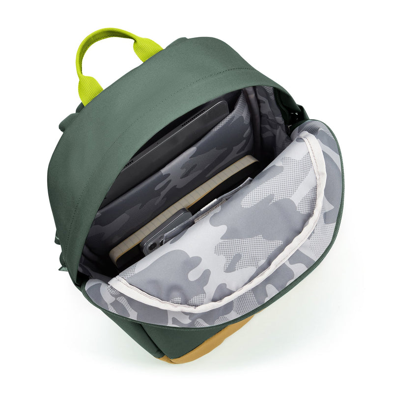 Pacsafe® GO 15L anti-theft backpack, Spruce Green