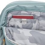 Pacsafe® GO 34L anti-theft carryon backpack, Fresh Mint