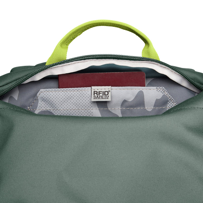 Pacsafe® GO 44L anti-theft carryon backpack, Spruce Green