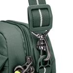 Pacsafe® GO anti-theft crossbody bag, Spruce Green