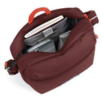 Pacsafe® GO anti-theft festival crossbody, Garnet Red