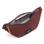 Pacsafe® GO anti theft lunar crossbody, Garnet Red