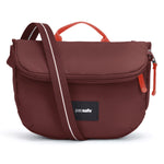 Pacsafe® GO Anti Theft Saddle Crossbody, Garnet Red