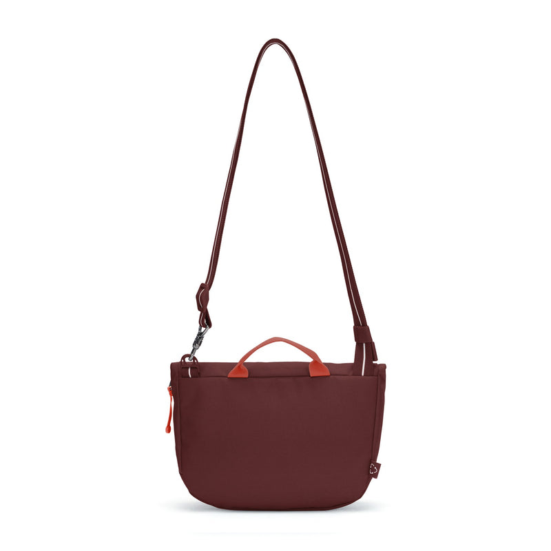 Pacsafe® GO Anti Theft Saddle Crossbody, Garnet Red
