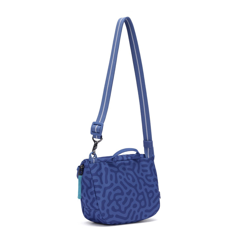 Pacsafe® GO Anti Theft Saddle Crossbody, Cerulean Blue
