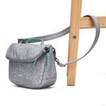 Pacsafe® GO Anti Theft Saddle Crossbody, Meteor Ice