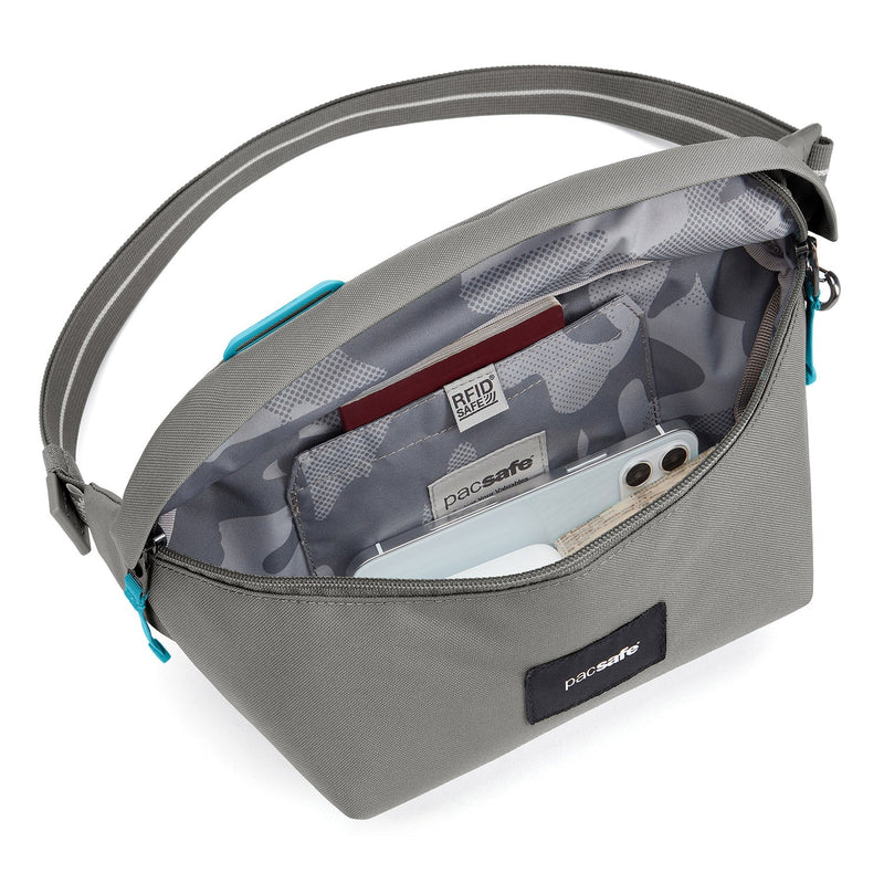 Pacsafe® GO anti-theft sling pack, Stone