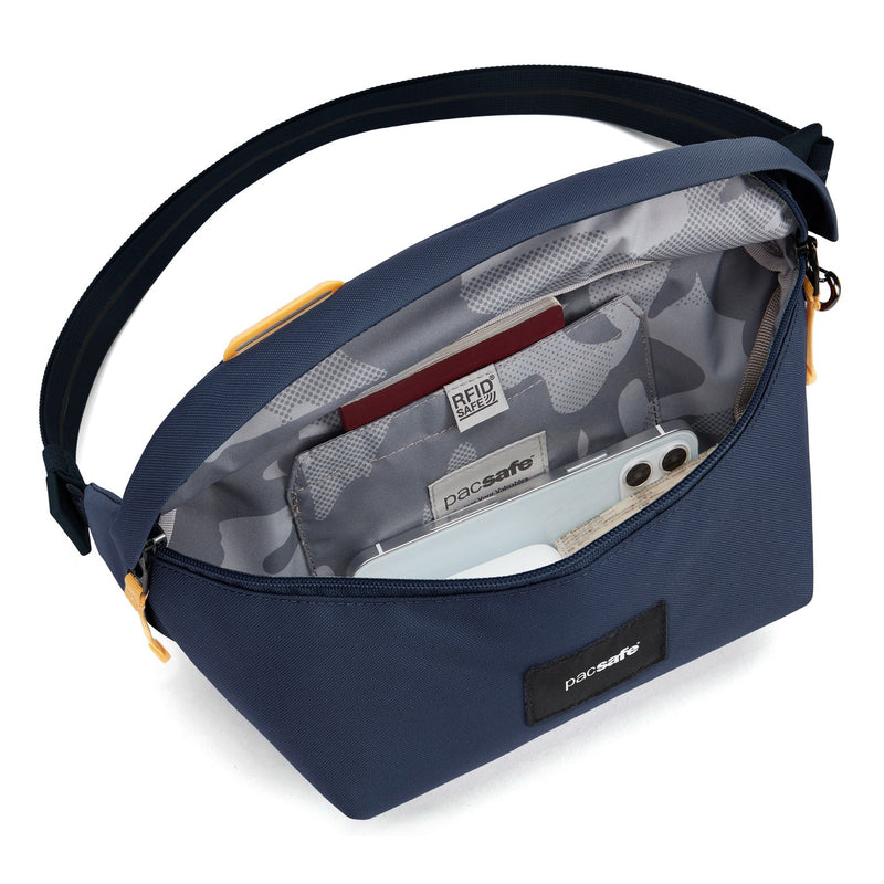 Pacsafe® GO anti-theft sling pack, Coastal Blue