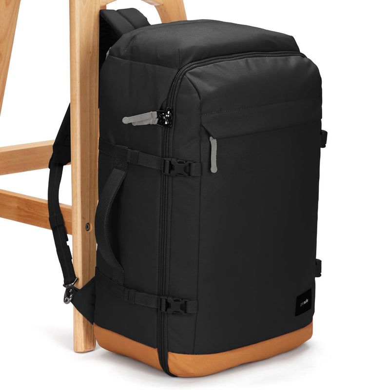 Pacsafe® GO 44L anti-theft carryon backpack, Jet Black