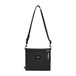 Pacsafe® GO anti-theft crossbody pouch, Jet Black