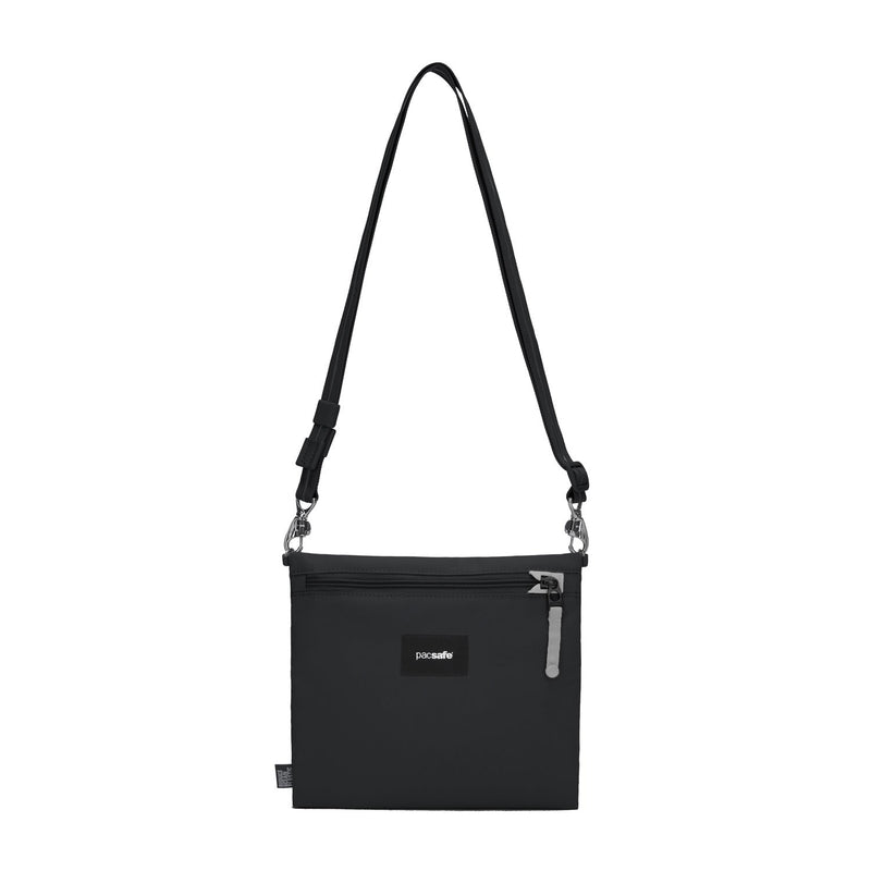 Pacsafe® GO anti-theft crossbody pouch, Jet Black