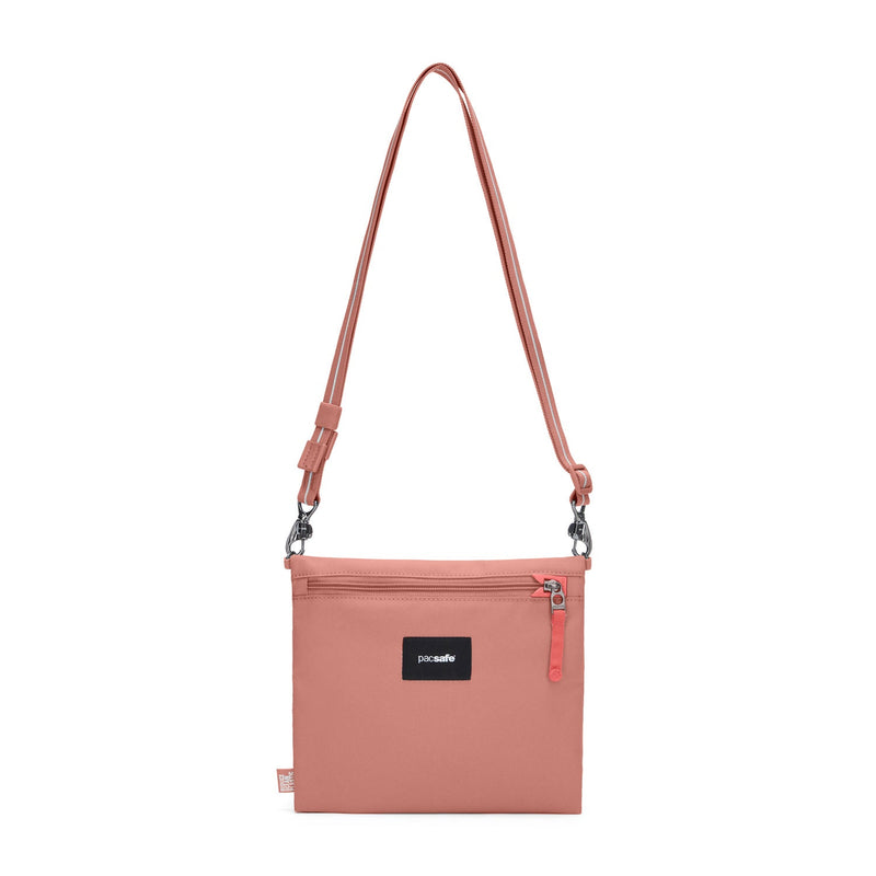 Pacsafe® GO anti-theft crossbody pouch, Rose
