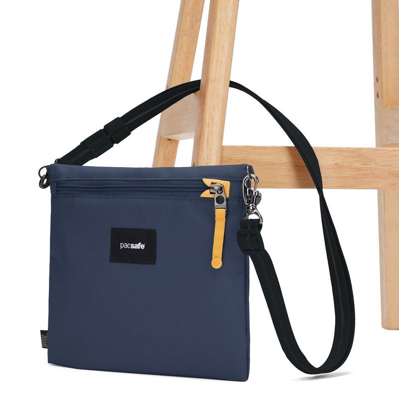 Pacsafe® GO anti-theft crossbody pouch, Coastal Blue