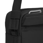 Pacsafe® GO anti-theft crossbody bag, Jet Black