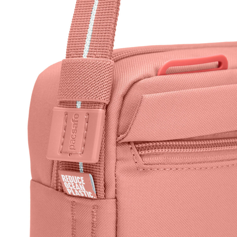 Pacsafe® GO anti-theft crossbody bag, Rose