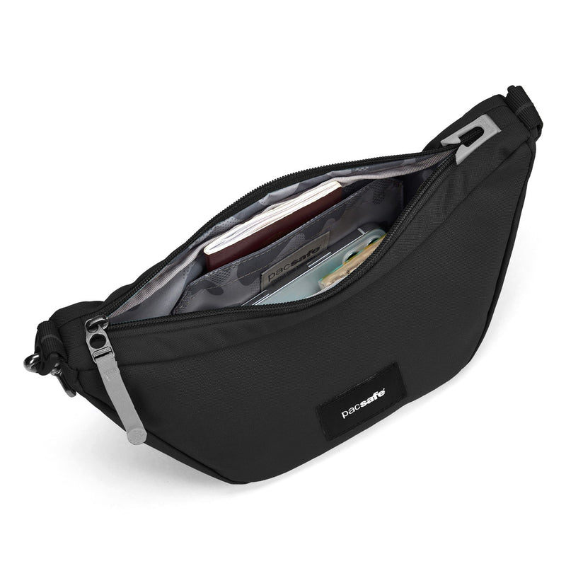 Pacsafe® GO anti theft lunar crossbody, Jet Black