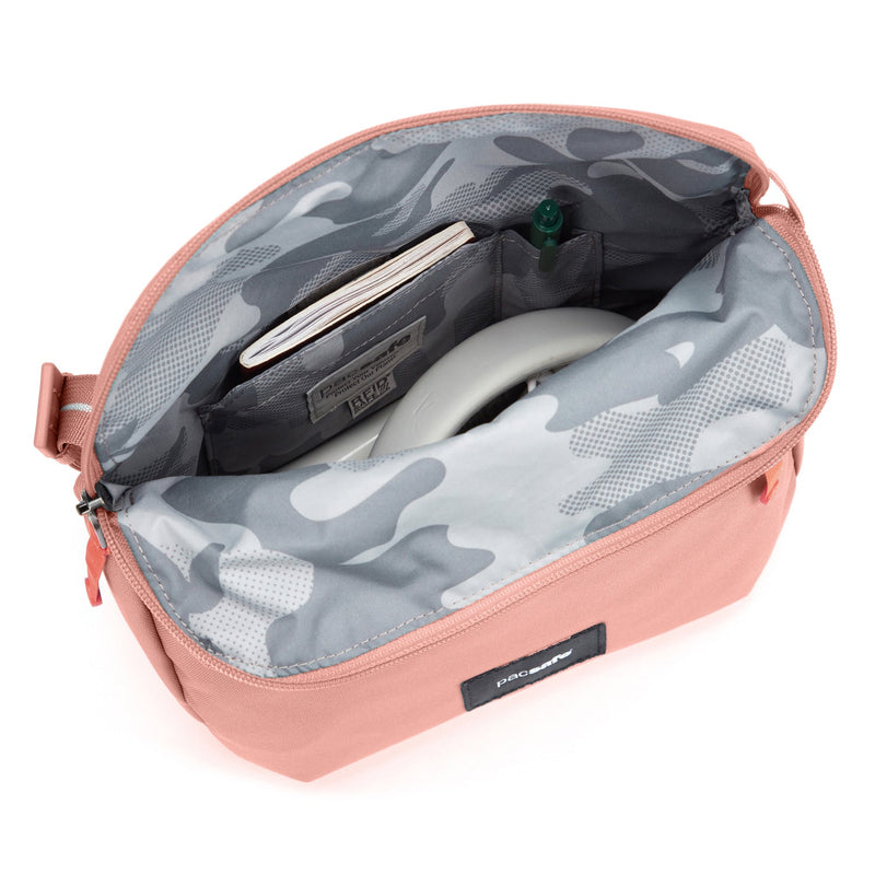 Pacsafe® GO Anti Theft Saddle Crossbody, Rose