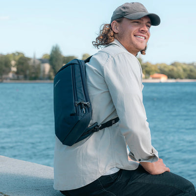Pacsafe® V Tech Anti-Theft Sling Pack (lifestyle)