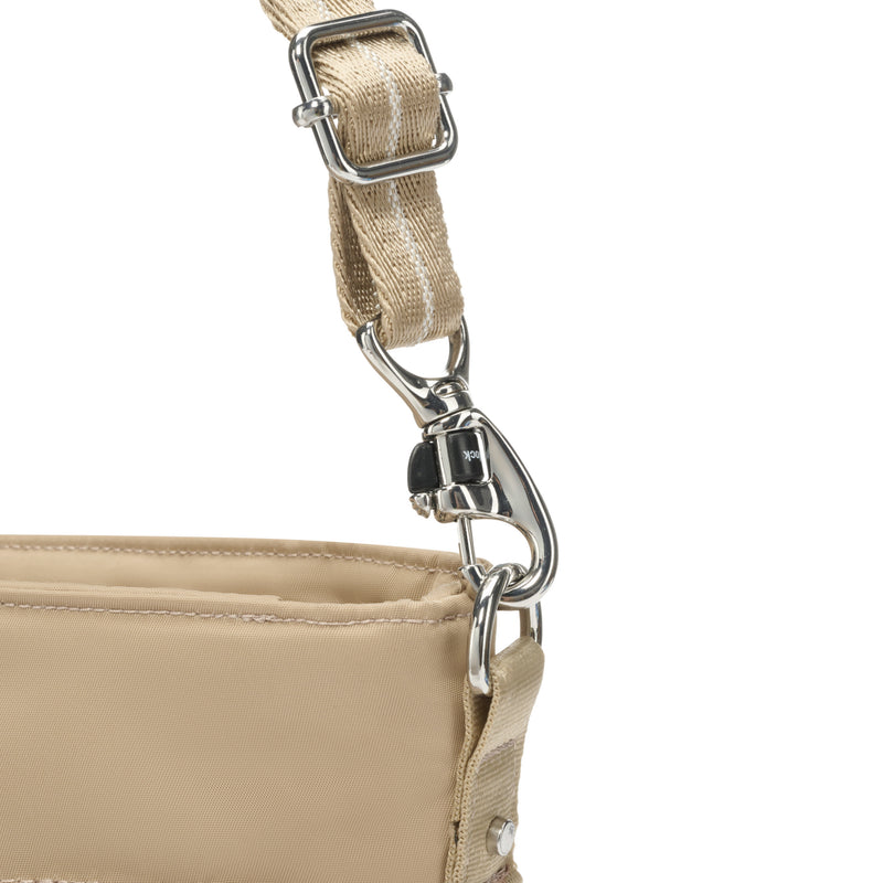 Pacsafe® W anti-theft crossbody, Taupe