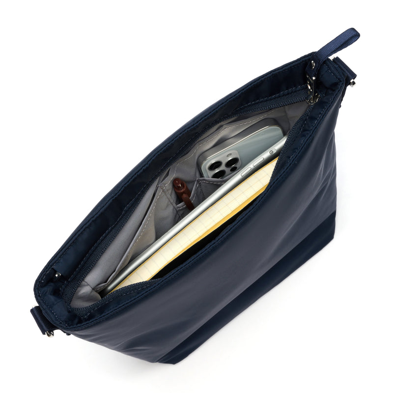 Pacsafe® W anti-theft crossbody, Navy