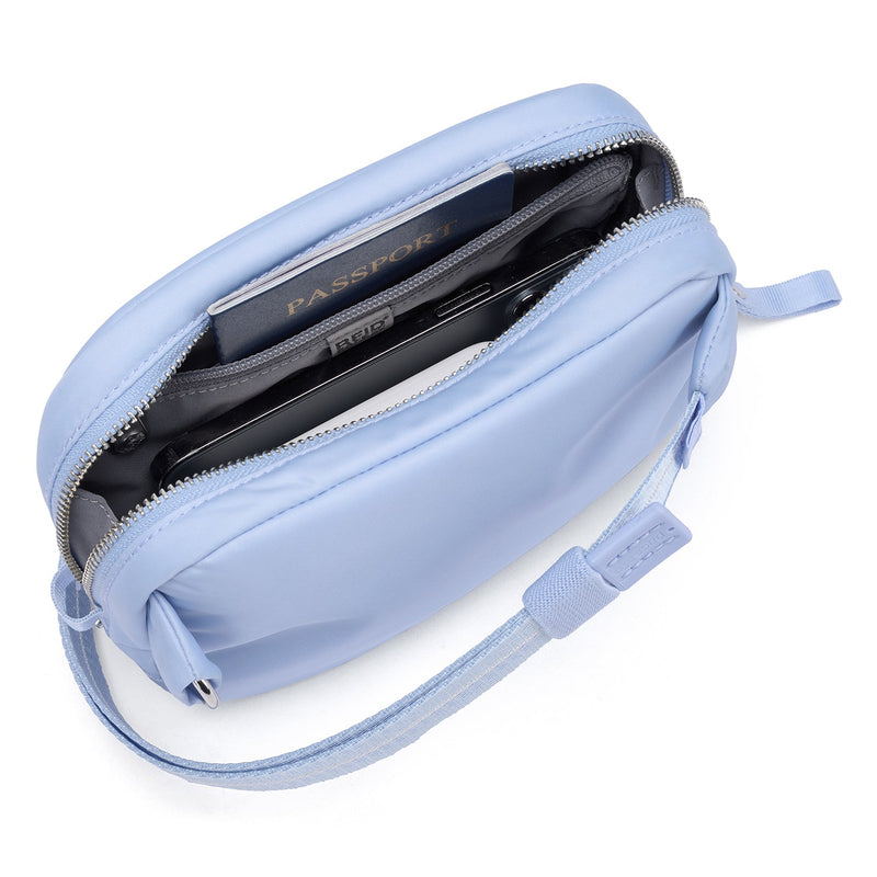 Pacsafe® W Anti-Theft Micro Sling, Serenity Blue
