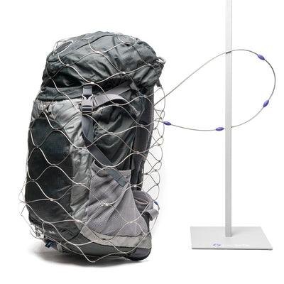 Pacsafe® 85L anti-theft backpack & bag protector (lifestyle)