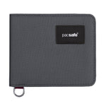 Pacsafe® RFIDsafe™ RFID blocking bifold wallet, Slate
