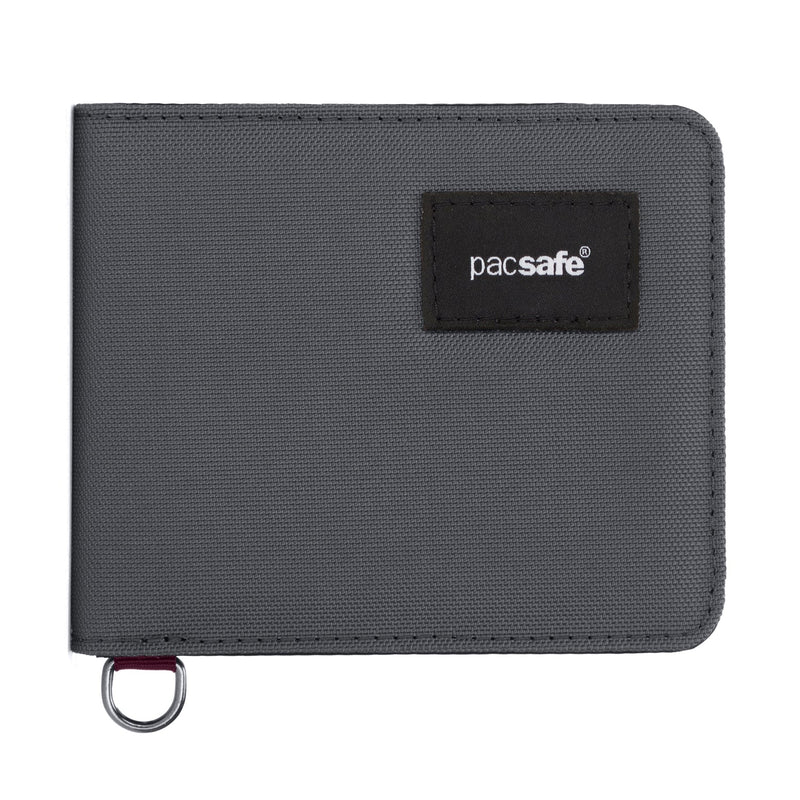 Pacsafe® RFIDsafe™ RFID blocking bifold wallet, Slate