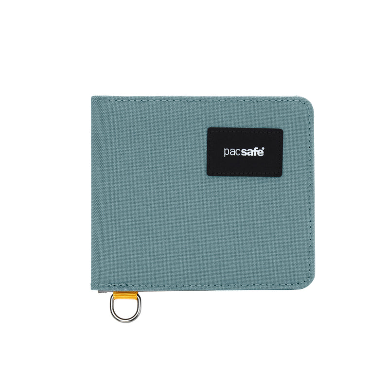 Pacsafe® RFIDsafe™ RFID blocking bifold wallet, Fresh Mint