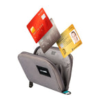 Pacsafe® RFIDsafe™ RFID blocking card wallet, Garnet Red