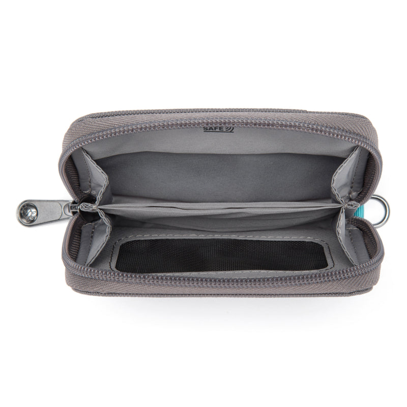 Pacsafe® RFIDsafe™ RFID blocking card wallet, Stone