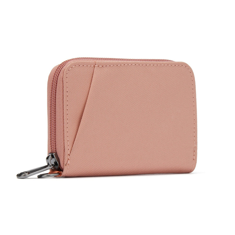 Pacsafe® RFIDsafe™ RFID blocking card wallet, Rose