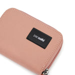 Pacsafe® RFIDsafe™ RFID blocking card wallet, Rose