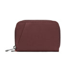 Pacsafe® RFIDsafe™ RFID blocking card wallet, Garnet Red