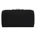 Pacsafe® RFIDsafe™ RFID blocking continental wallet, Jet Black