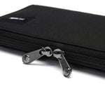 Pacsafe® RFIDsafe™ RFID blocking continental wallet, Jet Black