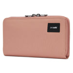 Pacsafe® RFIDsafe™ RFID blocking continental wallet, Rose