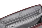 Pacsafe® RFIDsafe™ RFID blocking continental wallet, Garnet Red