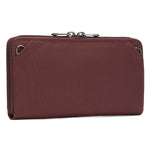 Pacsafe® RFIDsafe™ RFID blocking continental wallet, Garnet Red