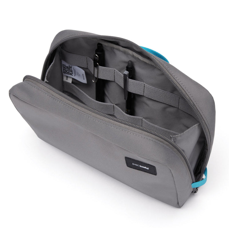 Pacsafe® RFIDsafe™ RFID blocking gear pouch, Stone